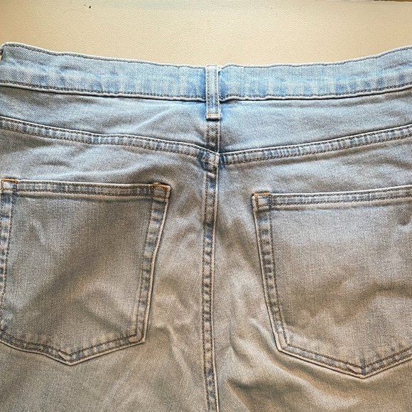 Everlane Kick Crop Jeans LIGHT BLUE Size 30 - good used condition - Picture 8 of 12